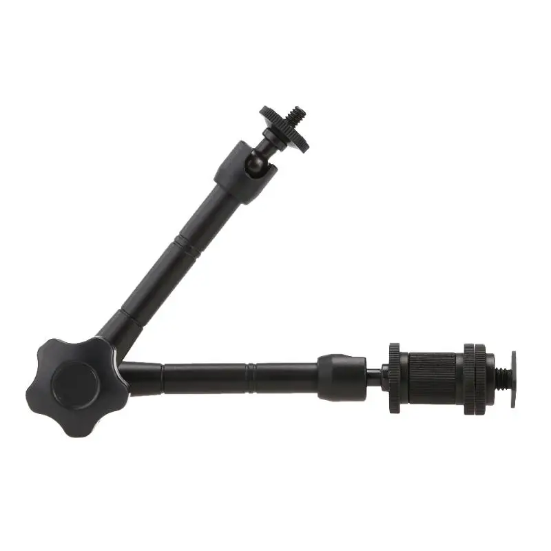 11 дюймовый фрикционный шарнирный кронштейн Magic Arm LCD 1/4 горячий башмак разъем для