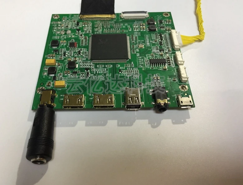 Плата контроллера ЖК дисплея 2HDMI + DP Audio 4K поддержка LQ156D1JW31 плата 3840x2160 LQ156D1JX01|4k lcd|lcd