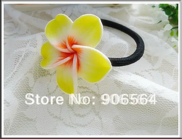 Лента для волос с цветочным рисунком 3 см|flower hairband|plumeria flowerhawaiian plumeria |