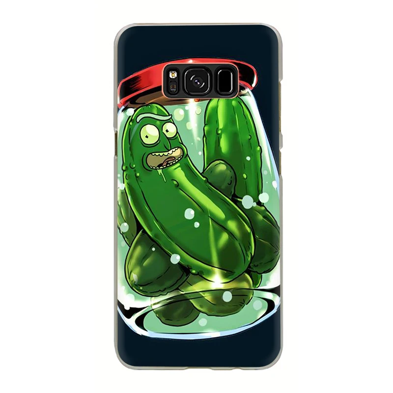 Жесткий чехол для телефона Рик и Морти Пикл Рик для samsung galaxy S6 7 Edge S8 9 Plus S10 E Plus Note8 9 M10 20 30 40 - Цвет: H4