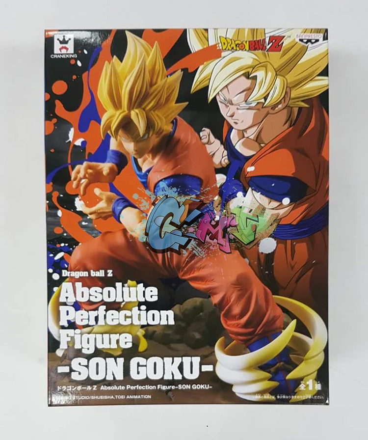 CMT Origianl Banpresto Dragon Ball Z DBZ абсолютное совершенство рисунок Супер Saiyan Сон Гоку Аниме