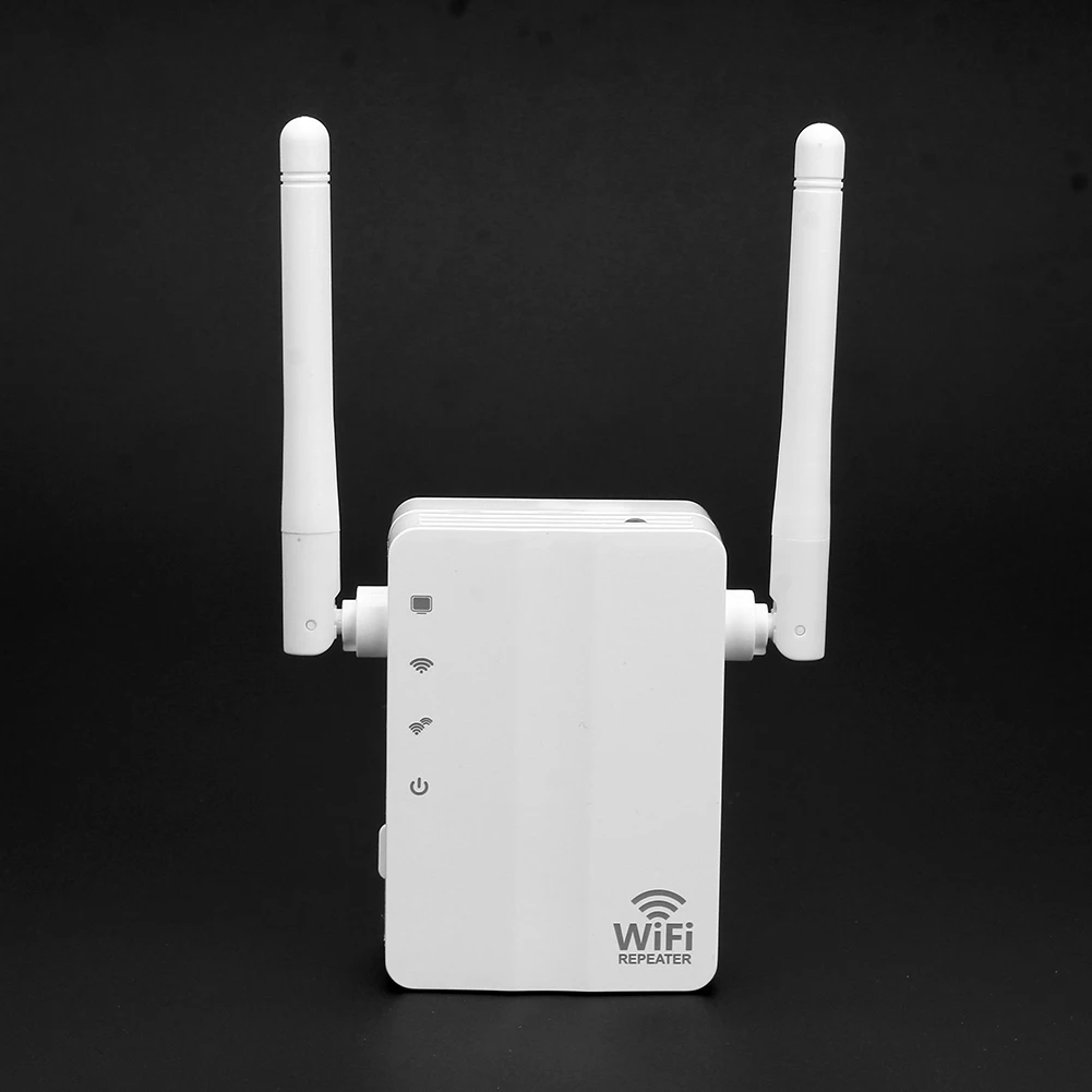 2,4 ГГц 300 м настенный штекер Портативный мини WiFi беспроводной приемник маршрутизатор повторитель адаптер с внешней антенной с 1 портом LAN