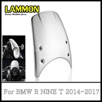 motorcycle accessories aluminum alloy windshield for bmw r nine t 2014 2015 2016 2017 headlight fairing r9t r ninet