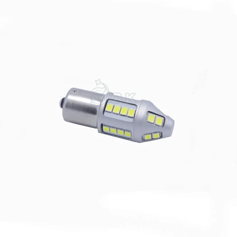 Светодиодный фонарь высокой мощности BA15S BAY15D 33SMD 2835 2 шт. 1156 1157 30 Вт Автомобильный
