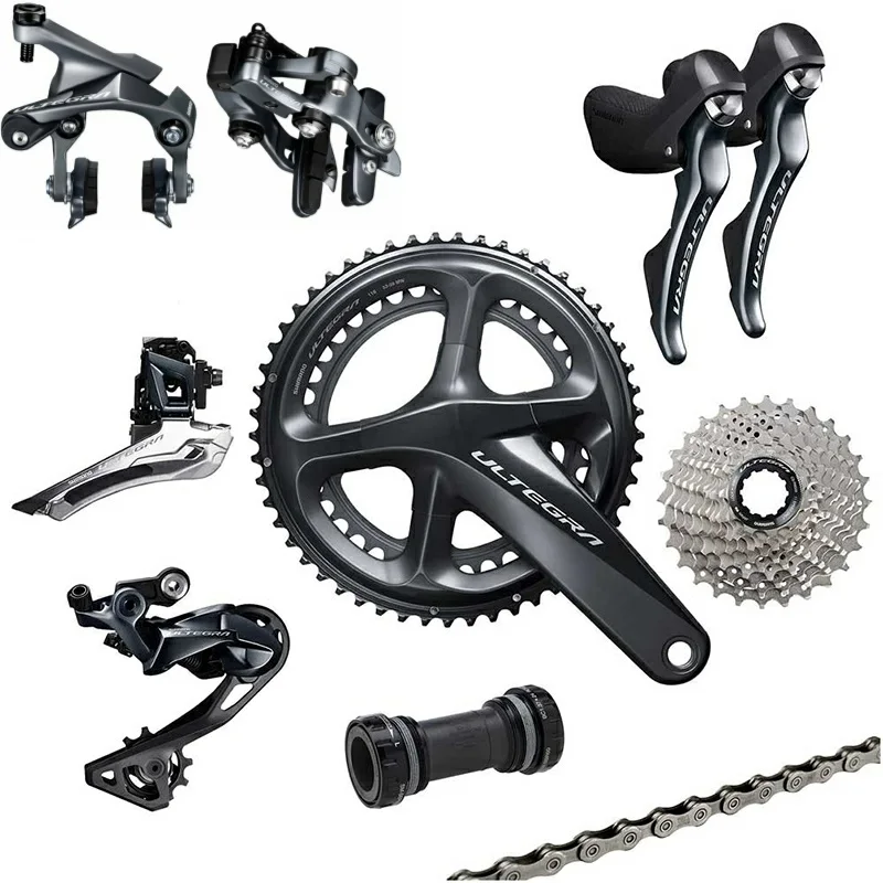 Велосипедная группа shimano Ultegra R8010 11 скоростей R8000 170/172 5/175 мм 50 34 52 36 53 39 2*11