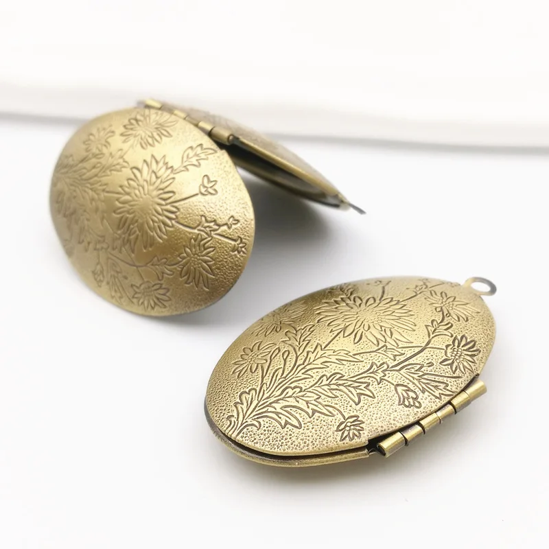 

10pcs/lot 27*41x9mm Copper Antique Bronze Photo Frame Charms European style Prayer Craft Locket Box DIY Pendant Jewelry Findings