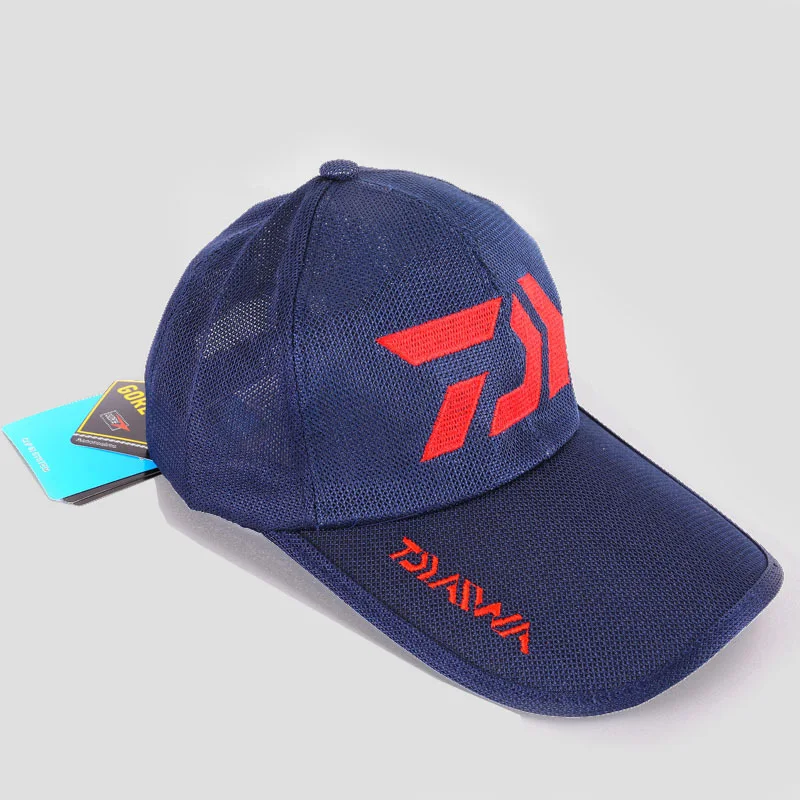 Navy Blue 1 шт., уличная Кепка для рыбалки, мужская спортивная бейсболка, солнцезащитная Кепка, одноцветная, для пешего туризма, альпинизма, велосипедная Кепка, аксессуары, Прямая поставка - Цвет: Navy Blue