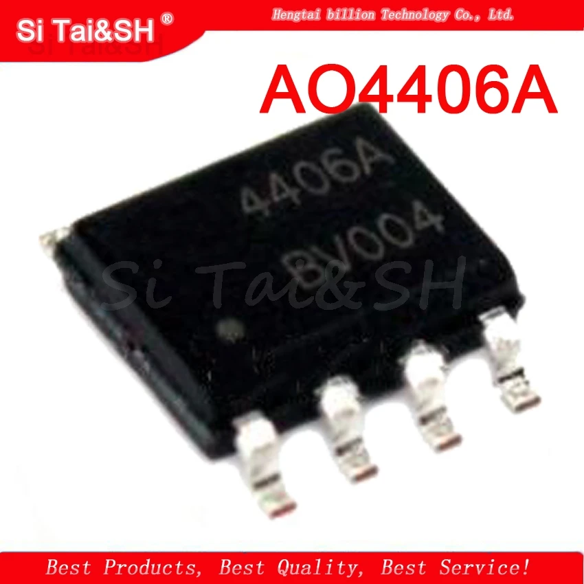 10pcs AO4406A AO4406 4406A 4406 SOP new original laptop chip | Электронные компоненты и принадлежности