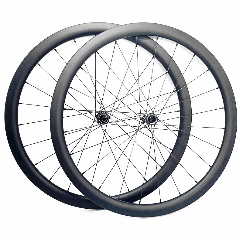 

700c road bike wheels 55x28mm tubular disc wheels disc carbon wheels 1330g Disc Brake road wheel D411SB D412SB 100x12 142x12