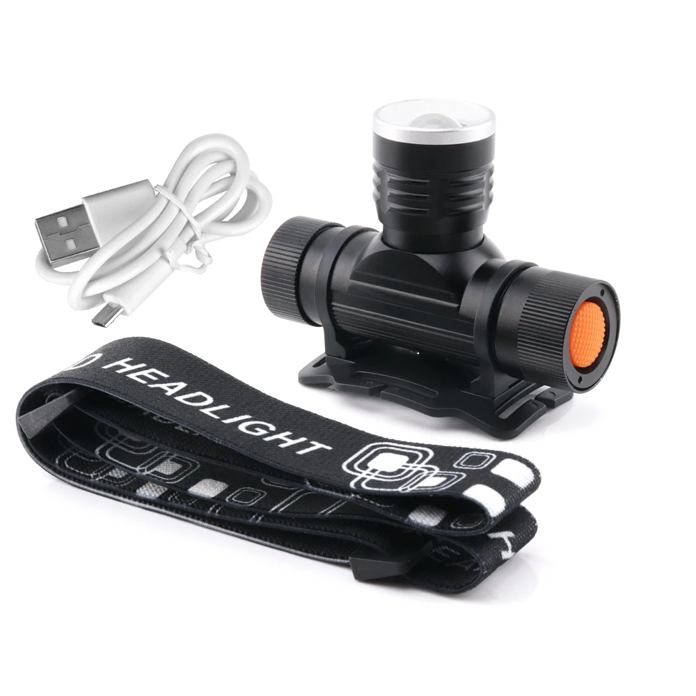 Налобный фонарь BORUiT светодиодный 1000 лм XML T6 3 режима работы|headlamp headlight torch|headlamp
