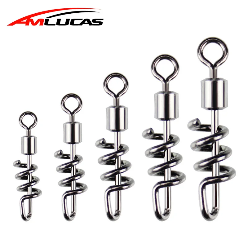 Amlucas, 20 шт./лот, вертлюг для ловли карпа с хорошей защелкой для морской рыбалки, Вертлюги для ловли карпа, аксессуары WW1131