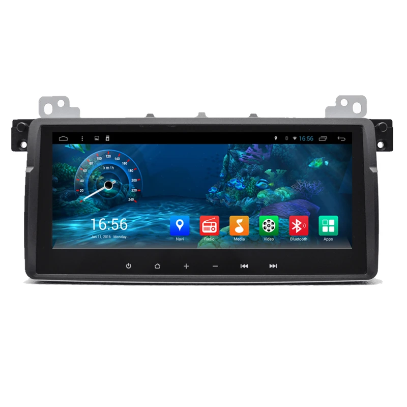 Автомагнитола на Android 8 дюйма DVD GPS навигация центральный мультимедийный дизайн