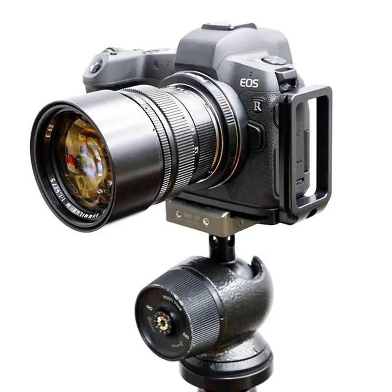 Быстроразъемный l образный держатель для штатива с рукояткой камеры Canon Eos R Benro Arca
