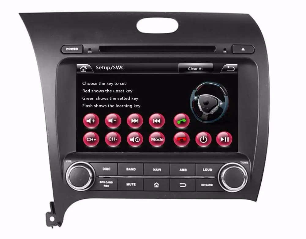 Автомобильный DVD плеер 8 &quotс GPS(opt.) USB/SD AUX BT/TV аудио Радио стерео головное