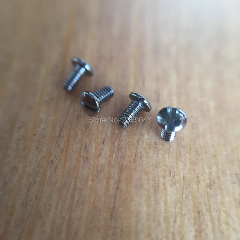 4 шт./компл. стальной винт для часов темно серого цвета