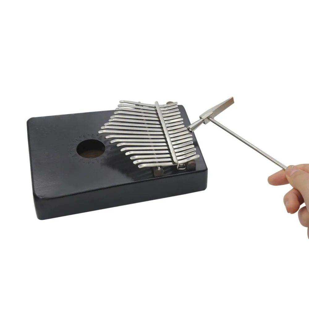Натуральный 17 ключей палец Карманный пианино калимба Mbira большой палец пианино Образование Игрушка музыкальный инструмент отличный подарок