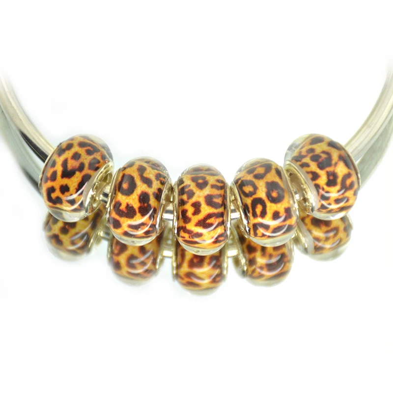 10 шт. бусины с большим отверстием для браслета|big hole beads|hole beadsresin beads |