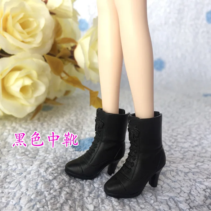 1 one pair shoes Blyth licca обувь кукла 1/6 высокие плоские с каблуком кукла обувь для licca azone bjd кукла детские игрушки подарок обувь для Blyth Azone OB - Цвет: 1 one pair shoes
