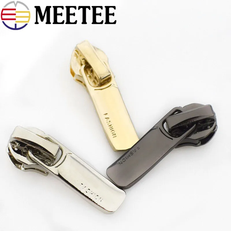 Meetee Мода 5 # ползунки для застежки молнии нейлоновые Одежда пальто молния