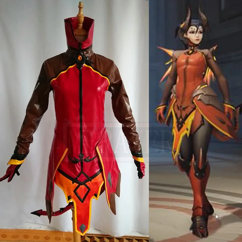 Костюм для косплея АУ Анжела базиглера косплей костюм милосердия демон наряд