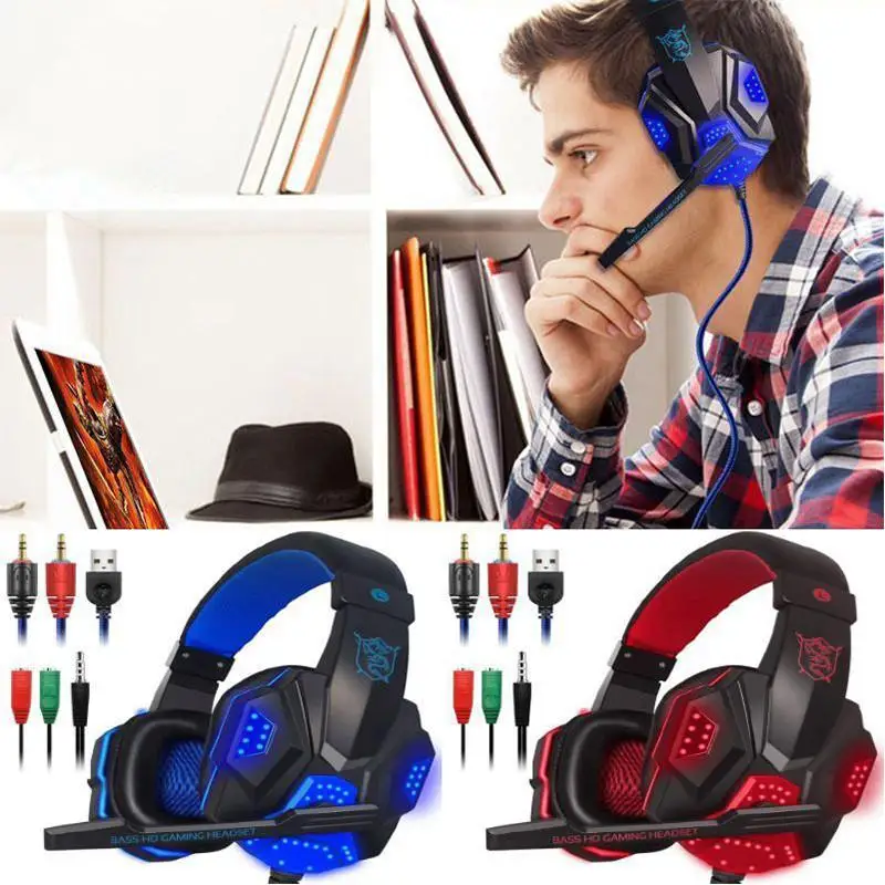 Проводные Игровые наушники PC780 игровая гарнитура стерео звук с микрофоном