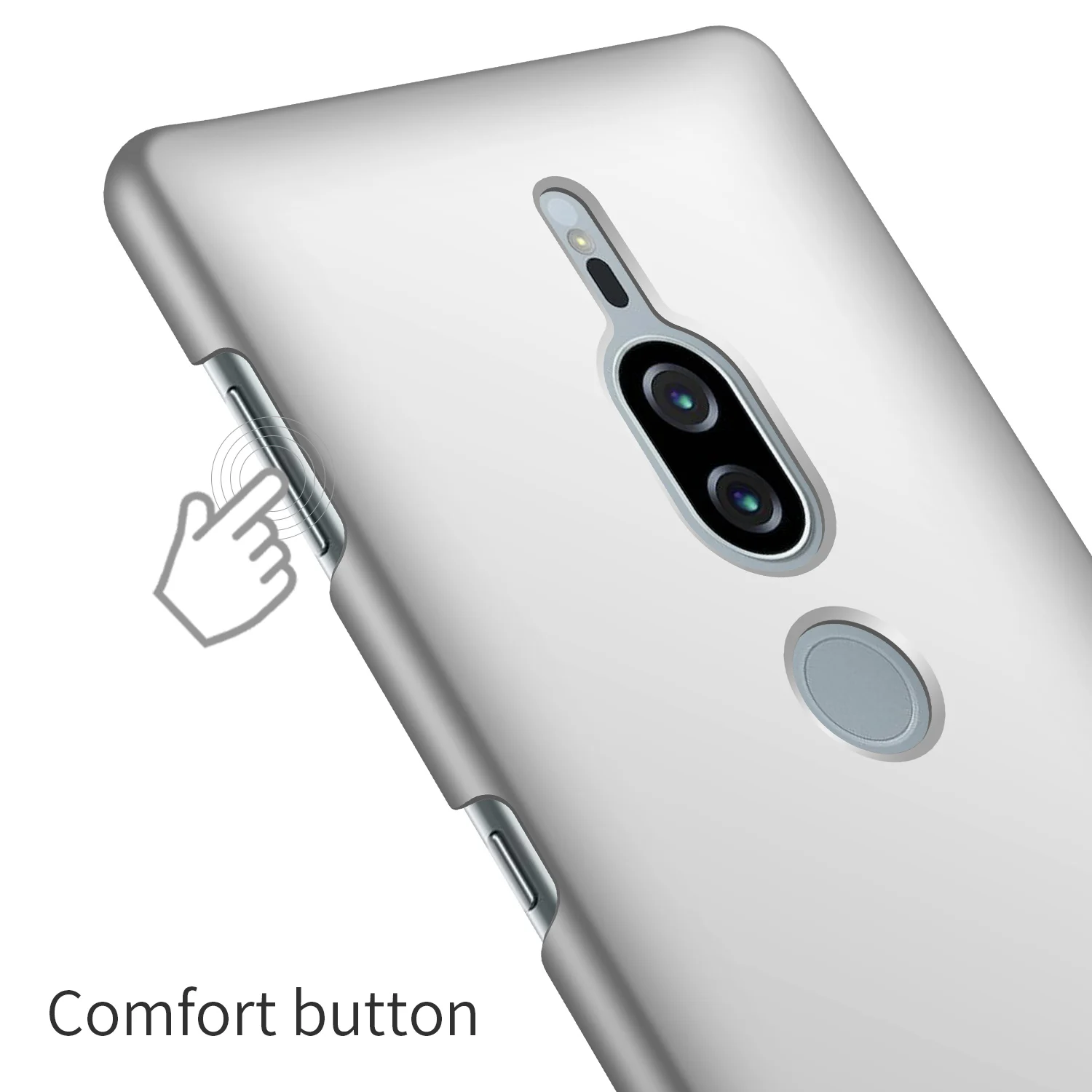 Чехол для Sony Xperia XZ2 Premium высококачественный Жесткий ПК Тонкий матовый защитный