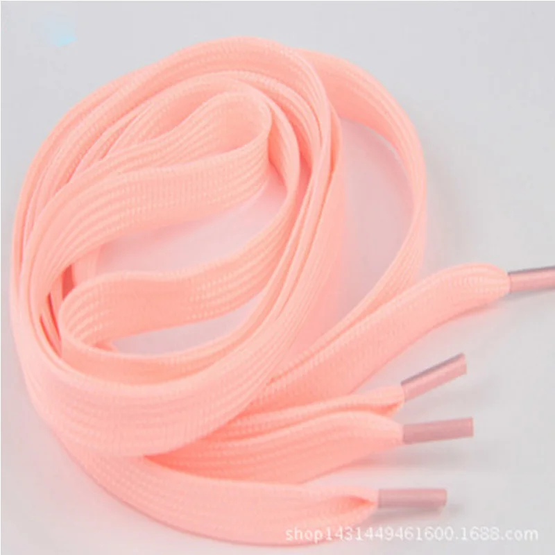 Pink 1 пара 120 см модные спортивные светящиеся игрушки аксессуары шнурки светится в темноте улучшают манипуляционные возможности подарок для детей - Цвет: Pink