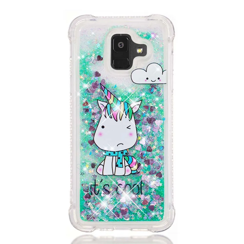 Чехол для Samsung Galaxy J8 J 8 2018 SM-J810F/DS SM-J810 SM-J810M SM J810F/DS J810 J810M Quicksand TPU силиконовый чехол