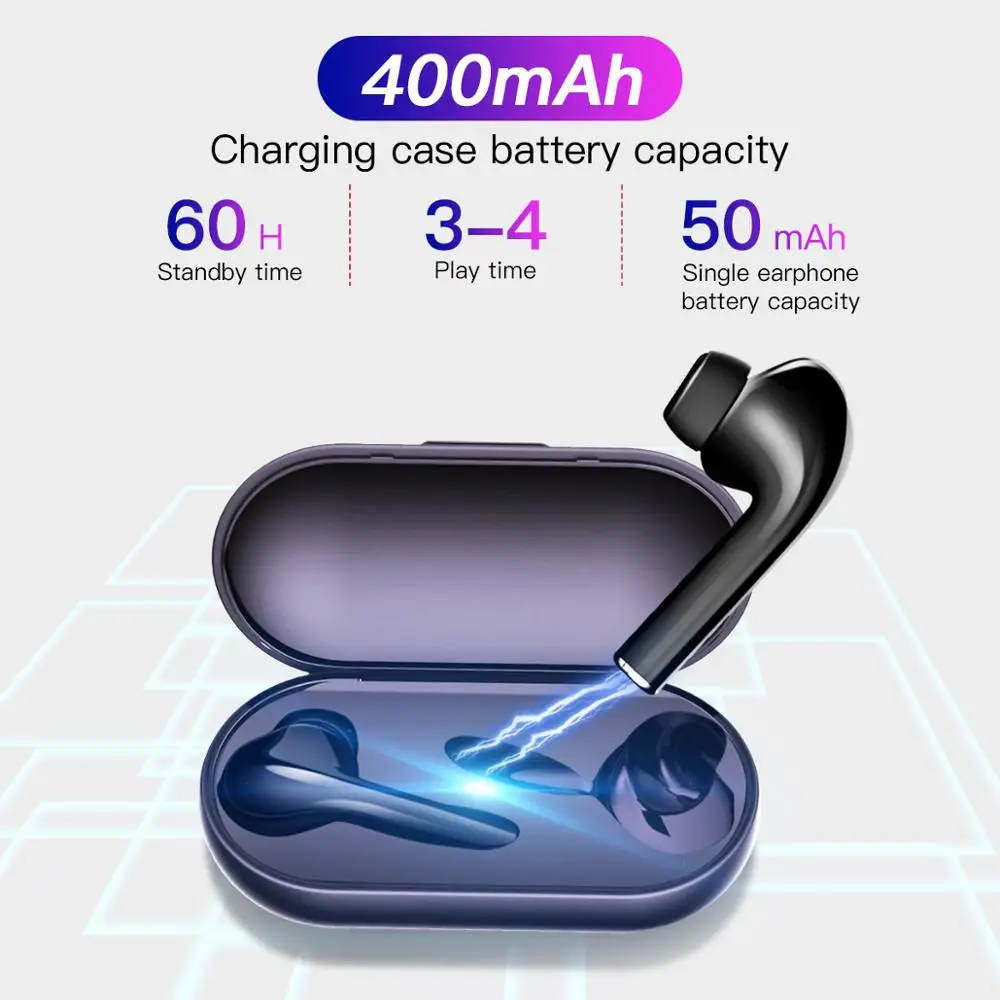 FONKEN наушники вкладыши TWS с M6s стерео Беспроводной 5 0 Bluetooth сенсорный Управление