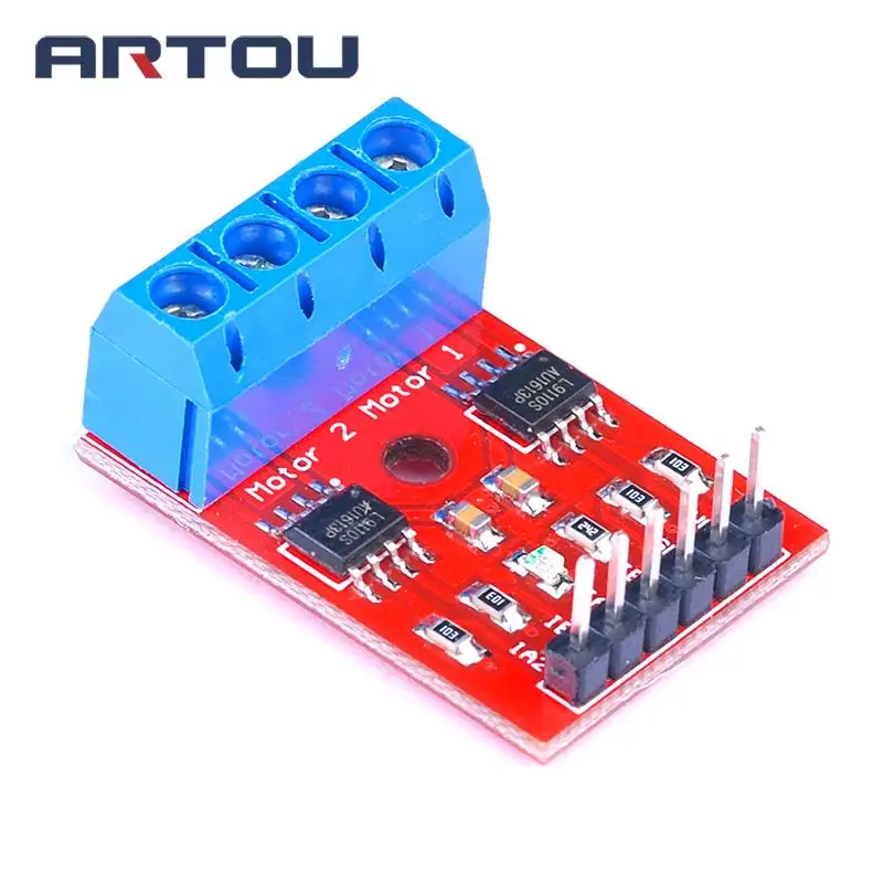 40 шт. модуль платы драйвера шагового двигателя L9110S H-bridge L9110 для Arduino | Электронные