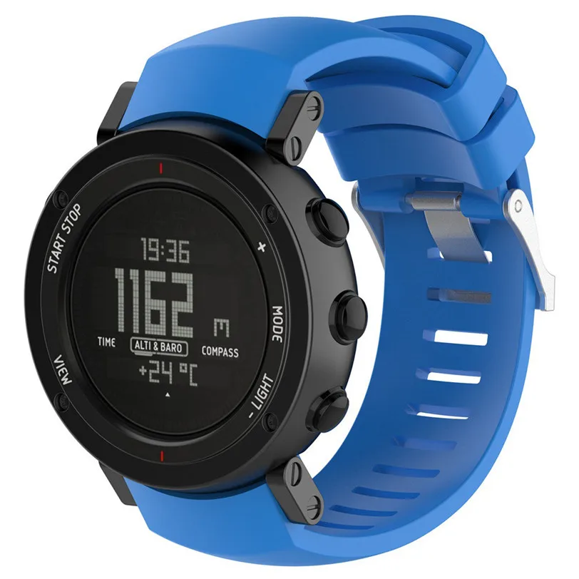 Спортивный силиконовый браслет с ремешком для Suunto Core Alu + 2 шт. инструмент Новая