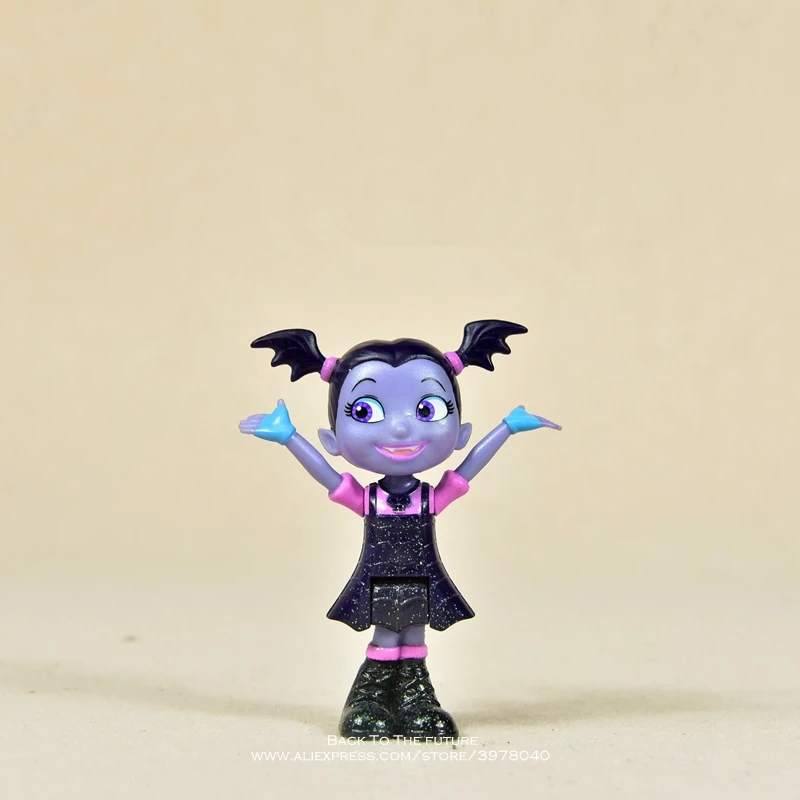 Экшн-фигурка Принцессы Диснея Vampirina 9 см мини-кукла из ПВХ коллекция игрушек