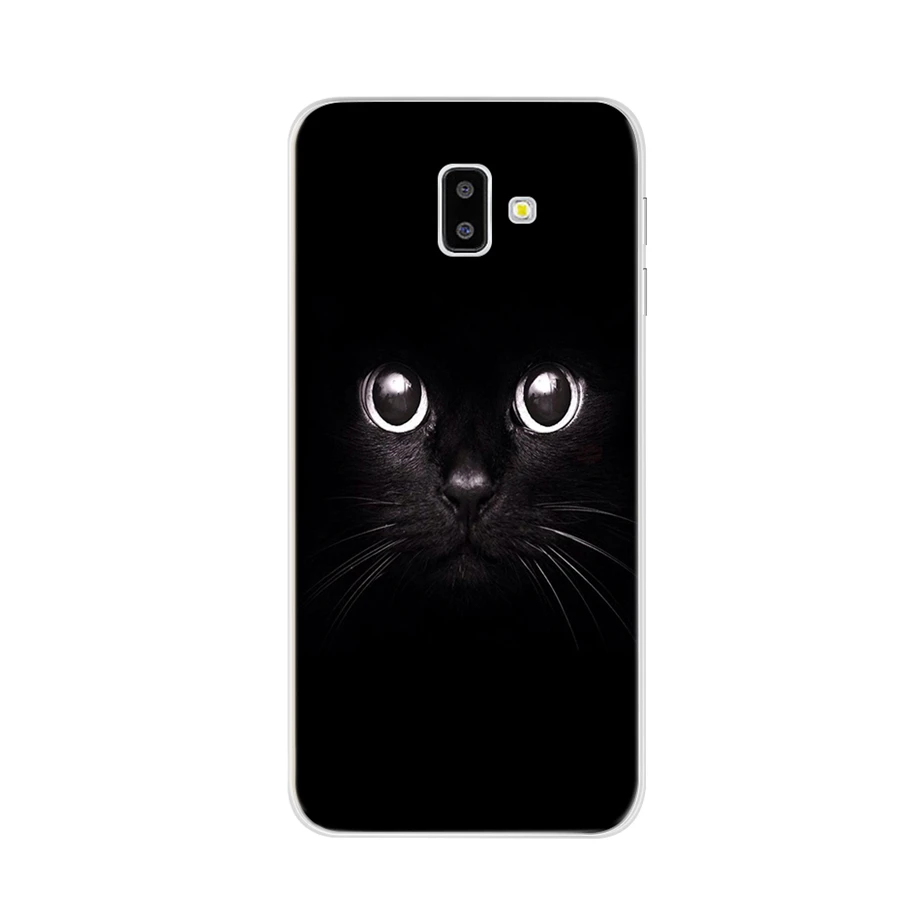 Для Funda samsung Galaxy A6 A8 чехол Бампер Мягкий ТПУ силиконовый чехол для телефона для Coque samsung A6 J4 J6 A8 Plus чехол