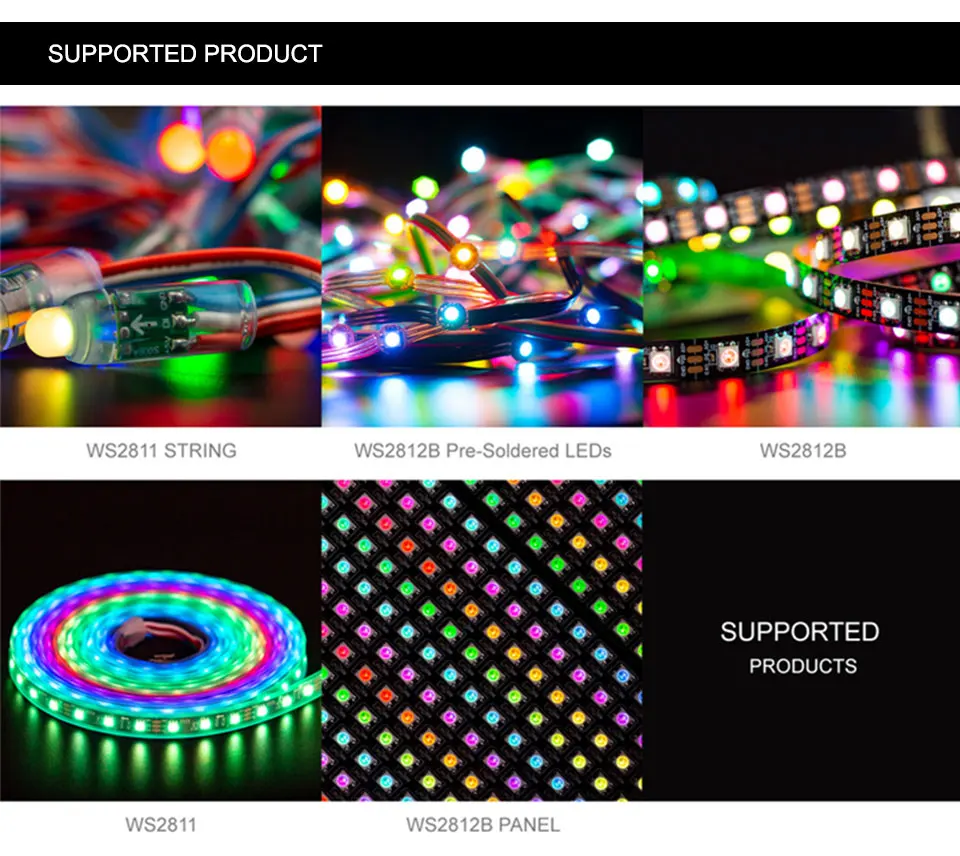 WS2811/WS2812B Led RGB пиксель контроллер 14key/17key дистанционный RF беспроводной мини-контроллер цифровой светильник полосы 3pin ленты DC5V-24V
