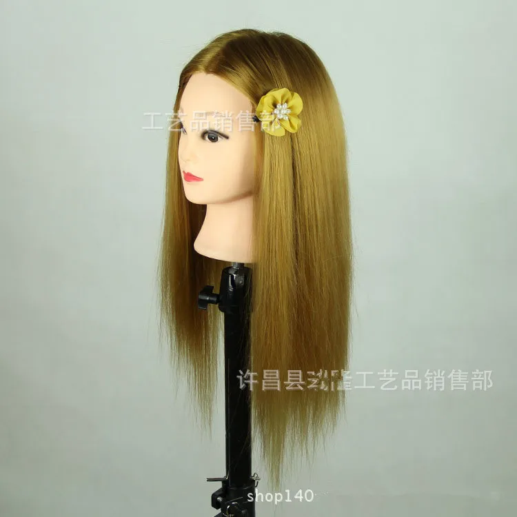Free Shipping!!Newest High Quality Training Mannequin Head Hairdressing head With Hair For Salon Or School Practice | Дом и сад