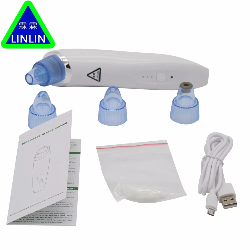 LINLIN вакуумное удаление черных точек Comedo всасывающая машина для красоты лица и