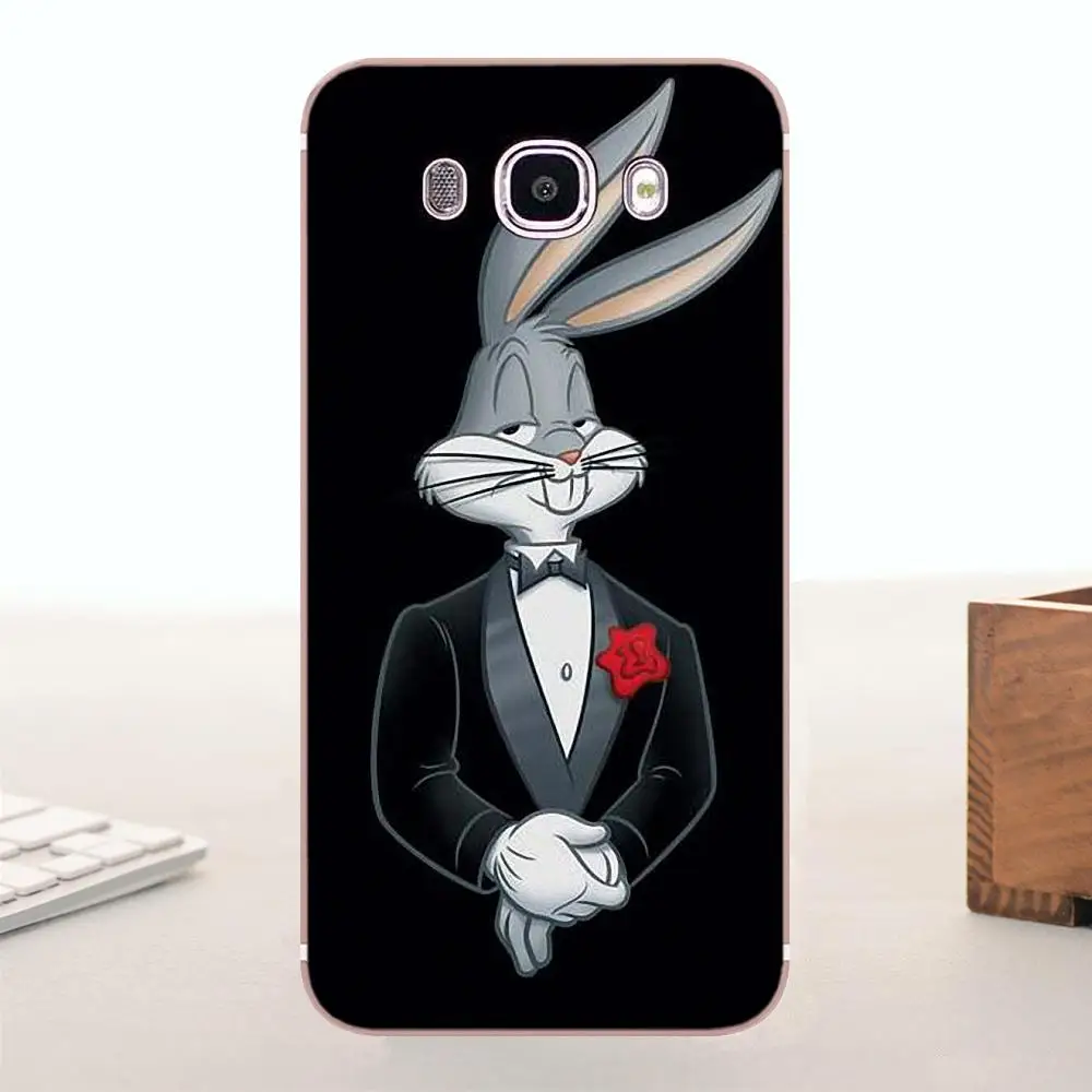Баг Банни твиety птица Loony дизайн мелодии для Galaxy Alpha Core Note 2 3 4 S2 A10 A20 A20E A30 A40 A50 A60 A70 M10