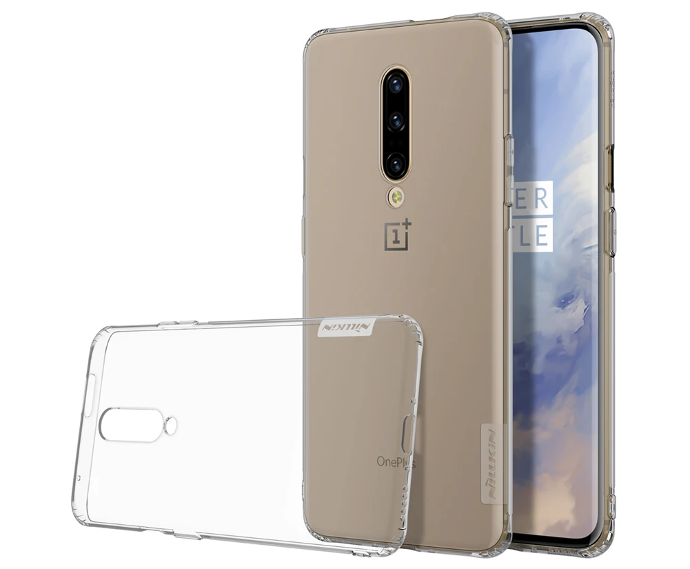 10 шт./лот чехол для телефона для oneplus 7 чехол Nillkin натуральный ТПУ мягкий чехол для oneplus 7 pro/7 T чехол