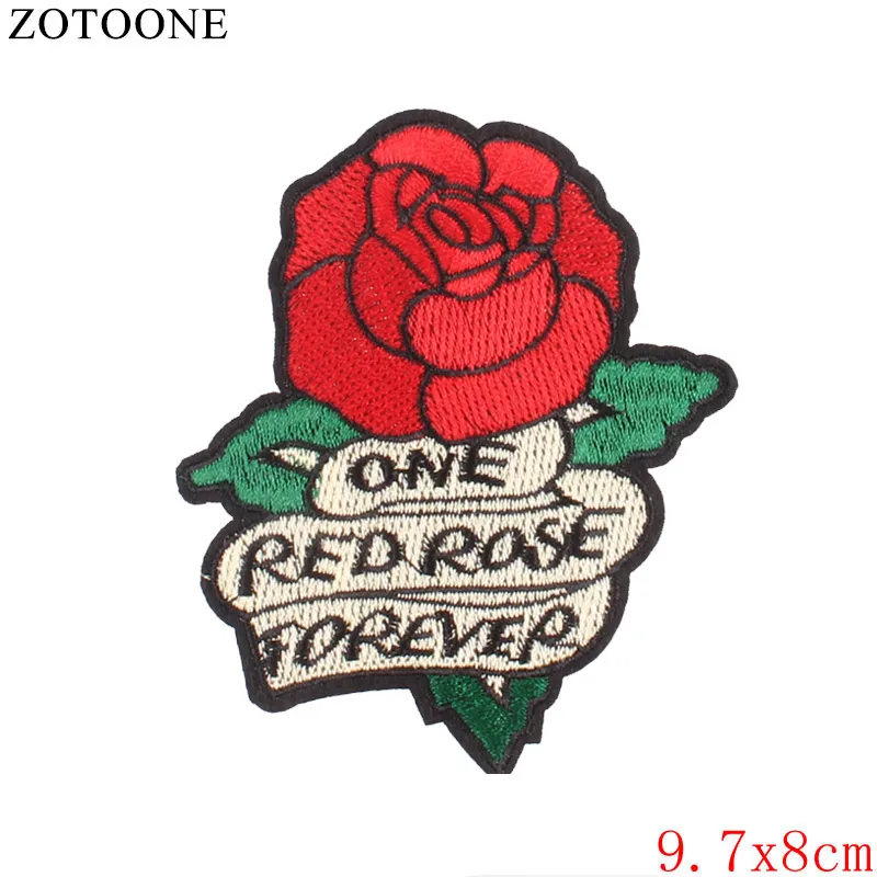 ZOTOONE сделай сам патч с единорогом и цветком крутые Детские термоклейкие