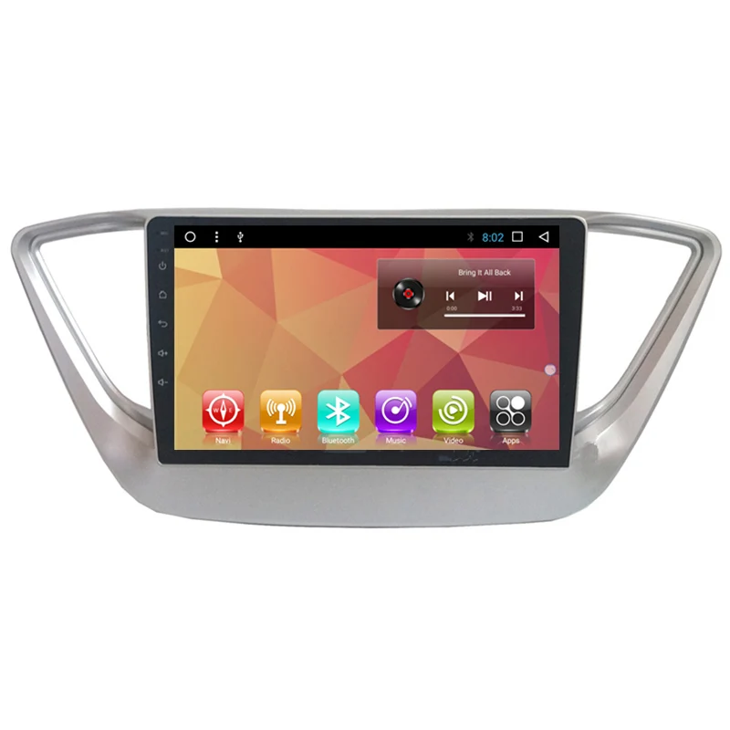 Автомобильный мультимедийный стерео плеер 10 дюймов Android GPS навигация DVD радио