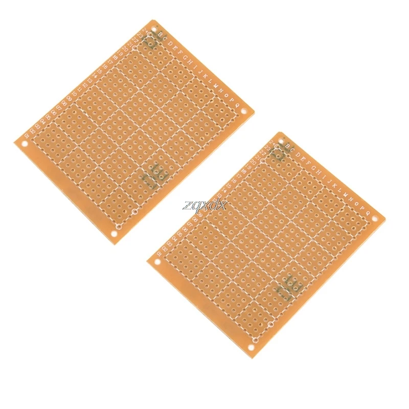 20 шт. 5*7 см Односторонний прототип печатной платы Veroboard Stripboard DIY PCB горячая
