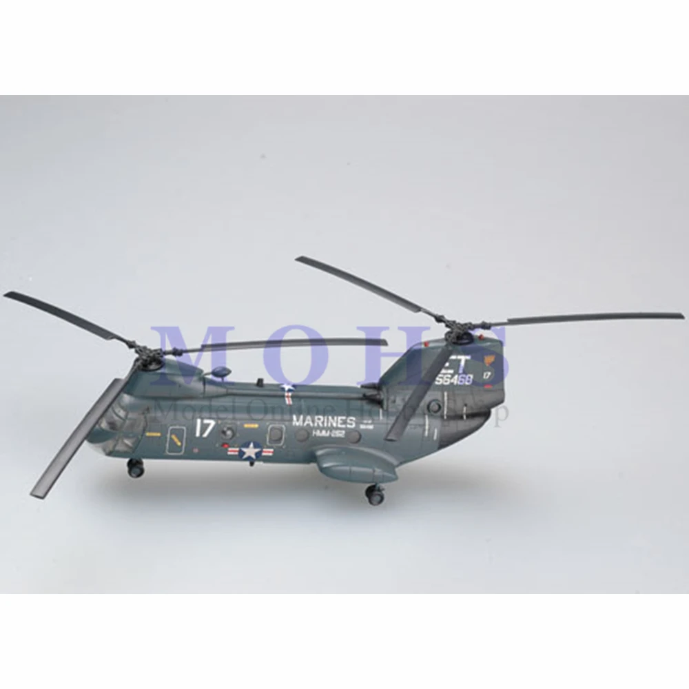 EASY MODEL scale model 37002 1/72 assembled helicopter CH64 seaknight finished heli Sea Knight CH-46F ET17 | Игрушки и хобби