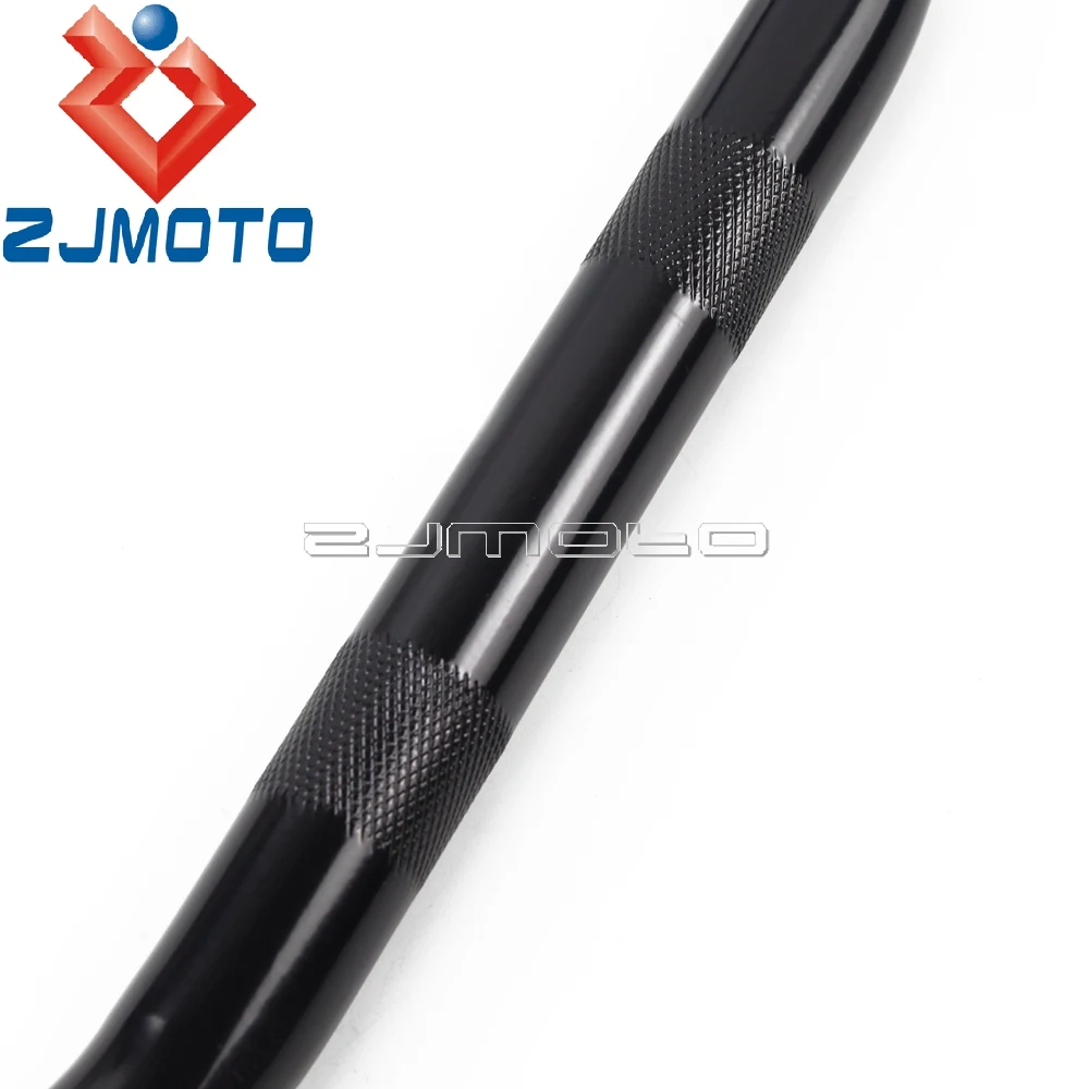 Мотоцикл 12 &quotRise Ape вешалка бар черный 1&quot Руль Для Harley Honda Yamaha Cruiser Кафе Racer Chopper