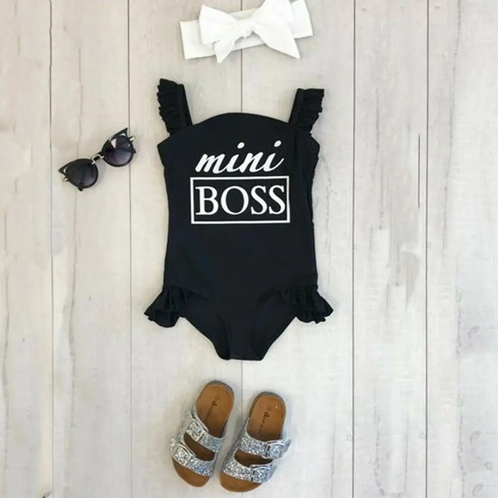 От 1 до 6 лет Дети из одного предмета для девочек бикини со складками без рукавов