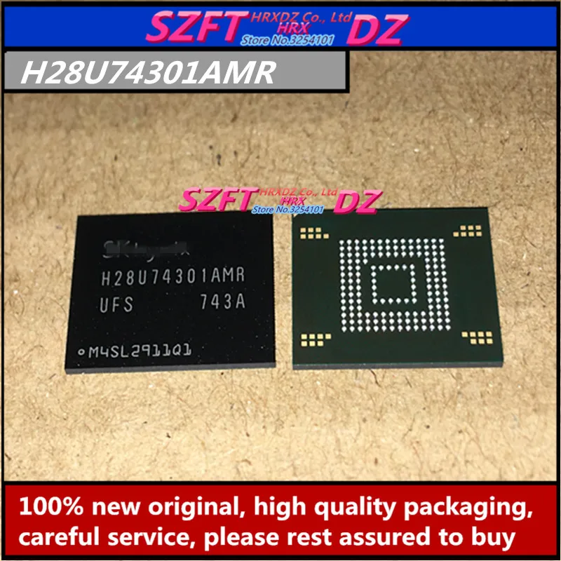 

SZFTHRXDZ 100% new original 1PCS 2PCS 5PCS H28U74301AMR 64G BGA H28U74301AMR-UFS