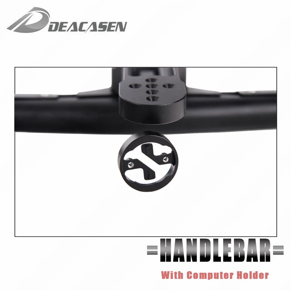 Deacasen Carbon Road bike T800 integrated handlebar include stem and headset cap carbon fibre bicycle handlebar