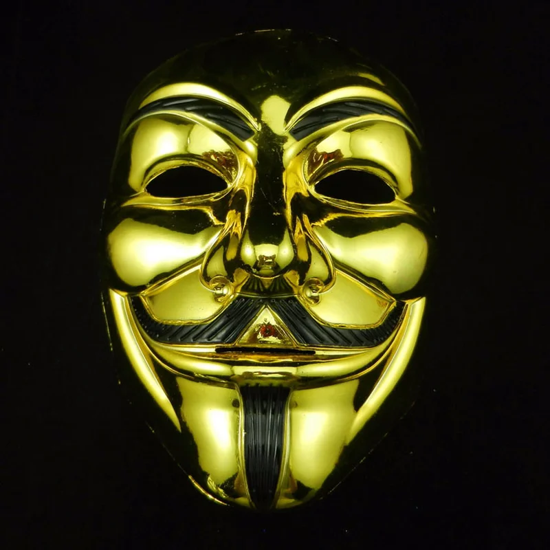 Маска для вечеринки на Хэллоуин Anonymous Guy Fawkes маскарадные маски аксессуар костюма