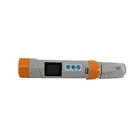 Цифровой водонепроницаемый тестер PH в виде ручки, лазерный измеритель температуры, трехточечный калибровочный монитор качества воды с автоматическим выбором диапазона