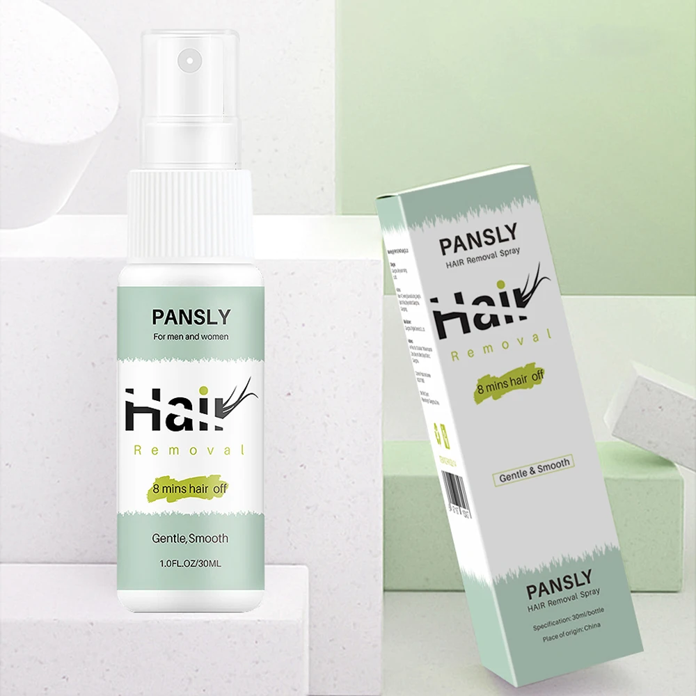 

30ml Permanant Hair Growth Removal Inhibitor Spray Beard Bikini Intimate Legs Body Armpit Painless Facial Stop Hair