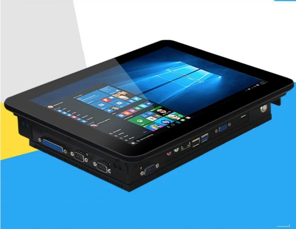 15 дюймов Celeron 1037U win7 настольный промышленный компьютер с сенсорным
